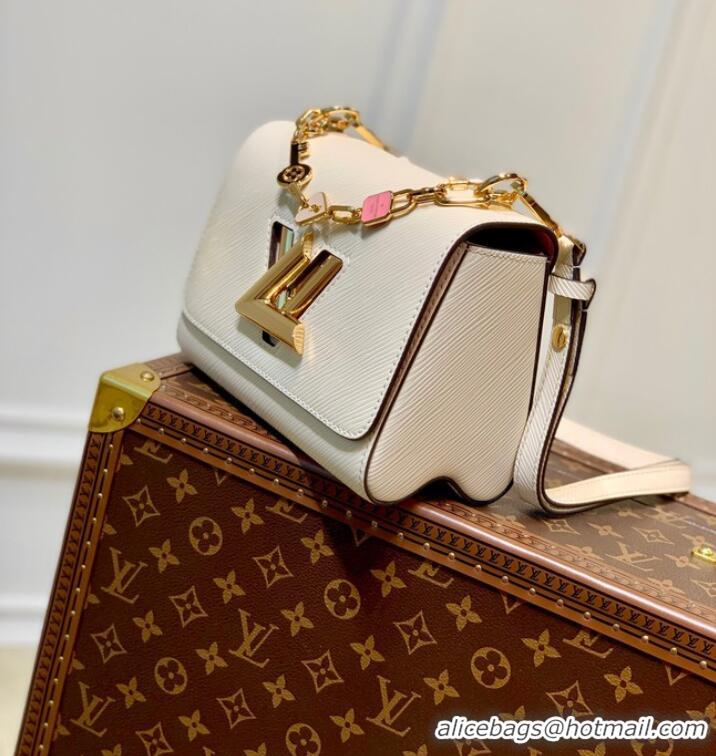 Famous Brand Louis Vuitton TWIST MM M20846 Beige