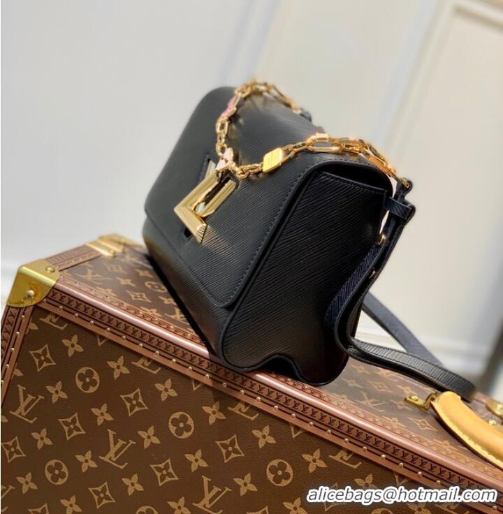 Unique Grade Louis Vuitton TWIST MM M20846 Black