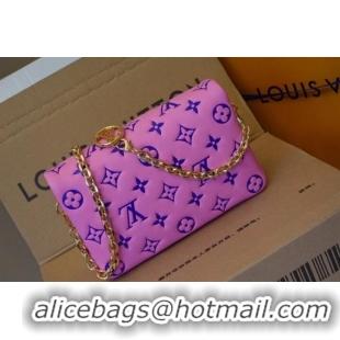 New Style Louis Vuitton POCHETTE COUSSIN M80742 rose