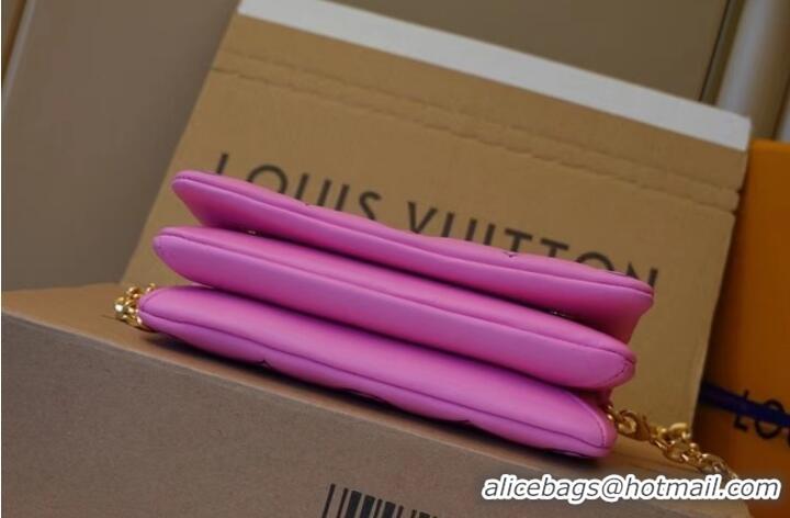 New Style Louis Vuitton POCHETTE COUSSIN M80742 rose