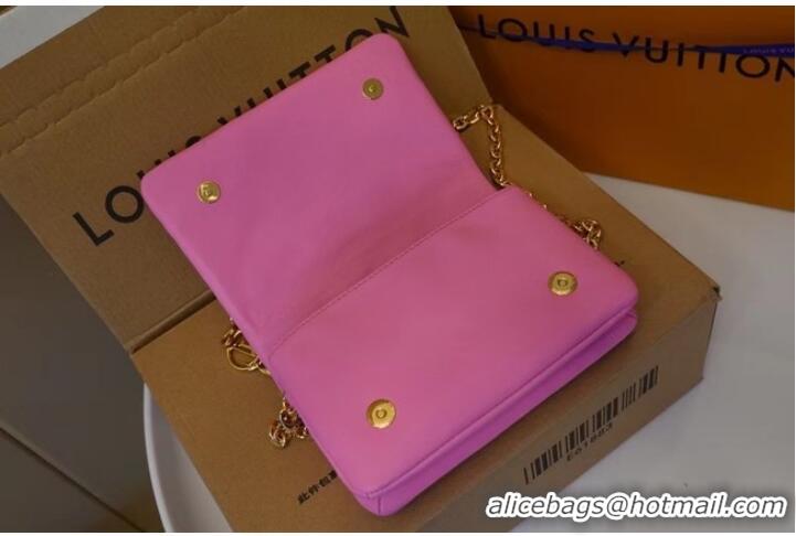 New Style Louis Vuitton POCHETTE COUSSIN M80742 rose