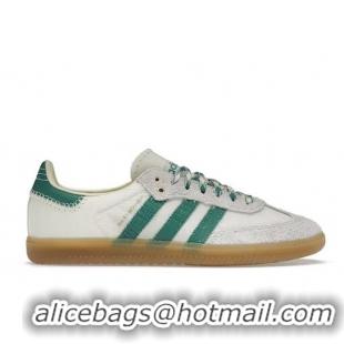 Best Fashion Adidas SambaWales Bonner AD8412 Cream Green