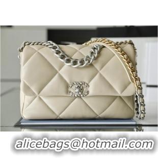 Promotional CHANEL 19 HANDBAG AS1160 AS1161 cream