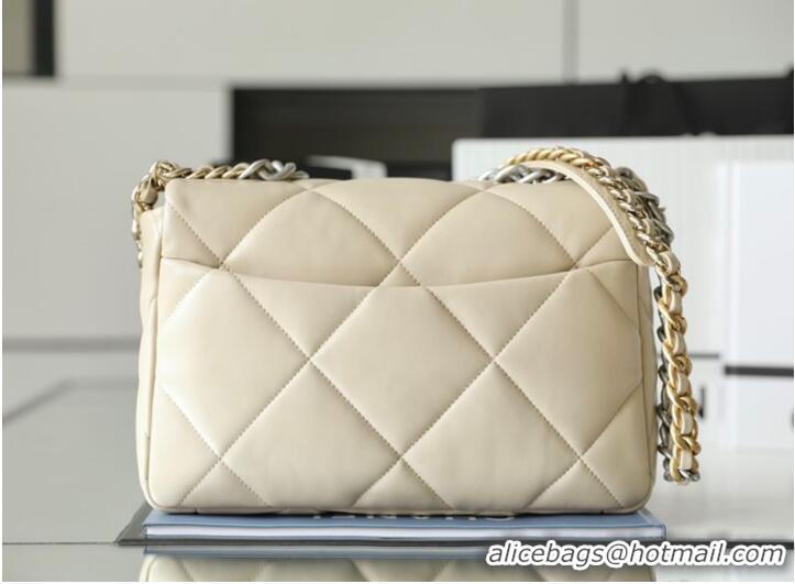 Promotional CHANEL 19 HANDBAG AS1160 AS1161 cream