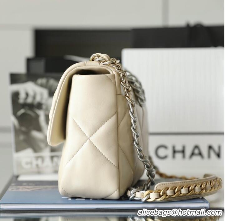 Promotional CHANEL 19 HANDBAG AS1160 AS1161 cream