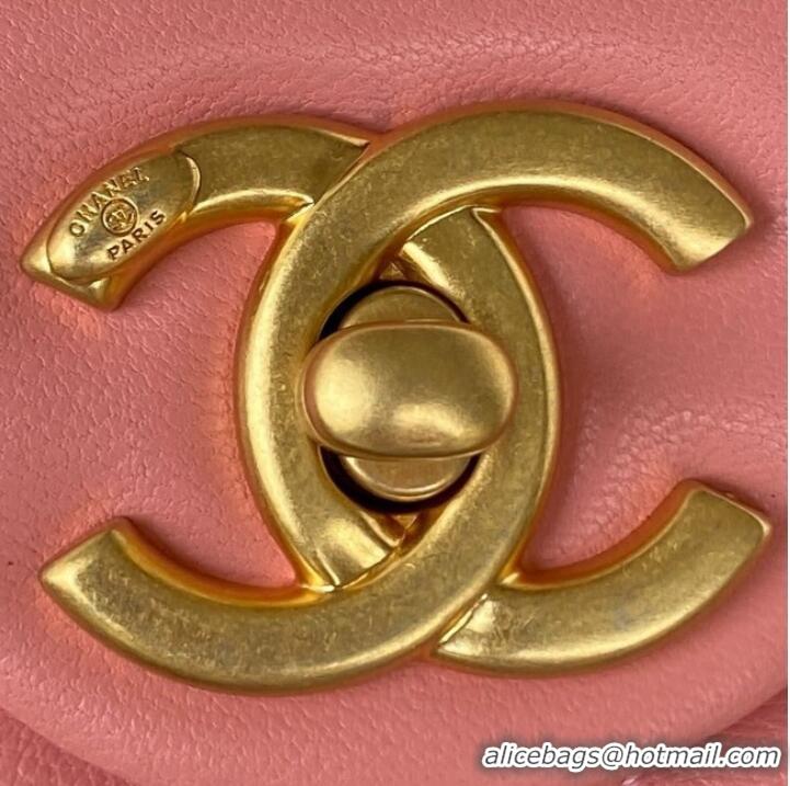 Well Crafted CHANEL FLAP BAG AS3214 pink