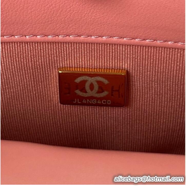 Well Crafted CHANEL FLAP BAG AS3214 pink