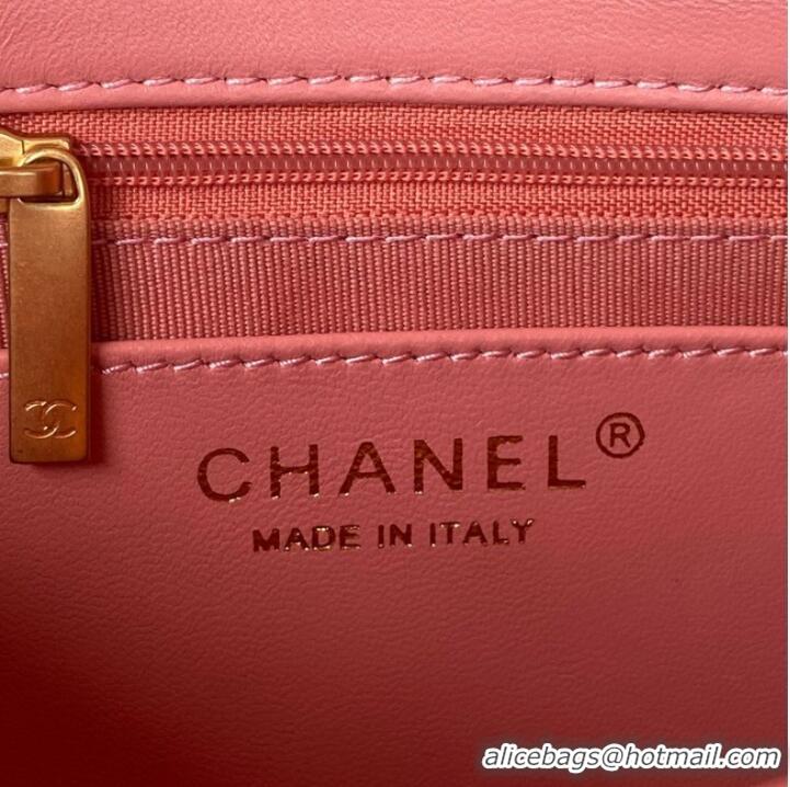 Well Crafted CHANEL FLAP BAG AS3214 pink