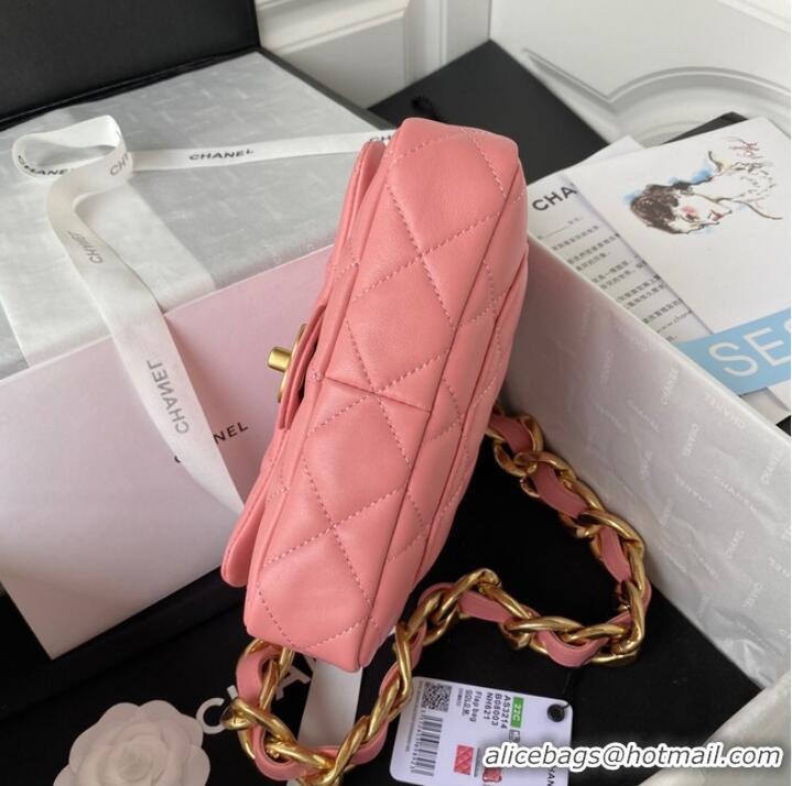 Well Crafted CHANEL FLAP BAG AS3214 pink