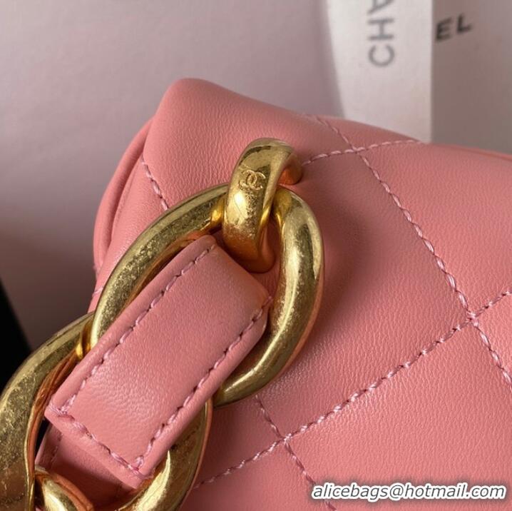 Well Crafted CHANEL FLAP BAG AS3214 pink