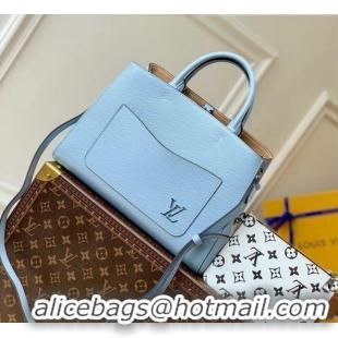 Promotional Louis Vuitton Marelle Tote MM Bag in Epi Leather M59954 Blue 2022