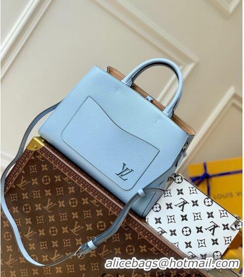 Promotional Louis Vuitton Marelle Tote MM Bag in Epi Leather M59954 Blue 2022