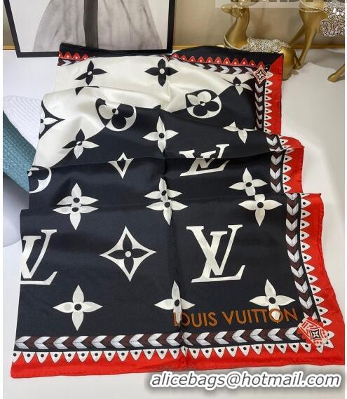 Good Quality Louis Vuitton Monogram Silk Sqaure Scarf 90x90cm LV2232 2022