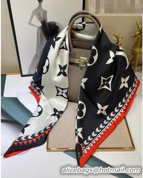 Good Quality Louis Vuitton Monogram Silk Sqaure Scarf 90x90cm LV2232 2022