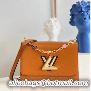 New Style Louis Vuitton TWIST PM M20840 Gold Cipango Beige