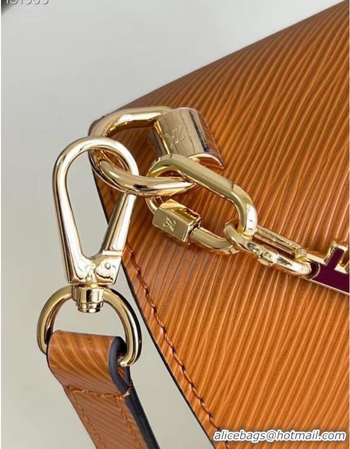 New Style Louis Vuitton TWIST PM M20840 Gold Cipango Beige