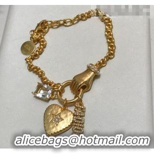 Grade Design Dior Love Bracelet 110915 Gold 2021