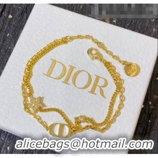 Promotional Grade Dior CD Bracelet DB2281557 Gold 2022