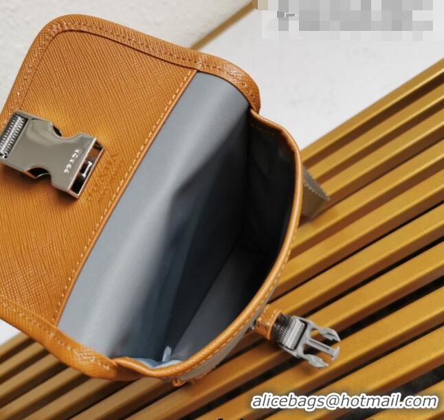 Well Crafted Prada Re-Nylon Messenger Mini Bag 2ZH108 Grey 2021