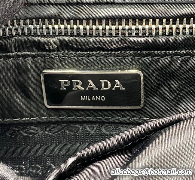 Buy Discount Prada Nylon Messenger Bag 6837 Black 2022