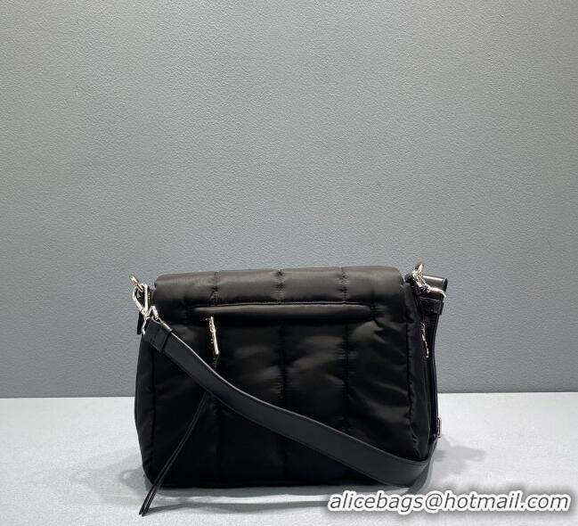 Buy Discount Prada Nylon Messenger Bag 6837 Black 2022