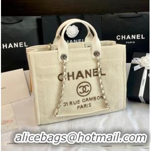 Famous Brand Chanel LARGE SHOPPING BAG A66941 Beige