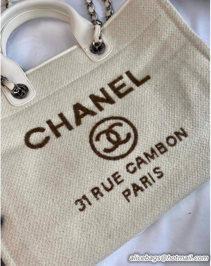 Famous Brand Chanel LARGE SHOPPING BAG A66941 Beige