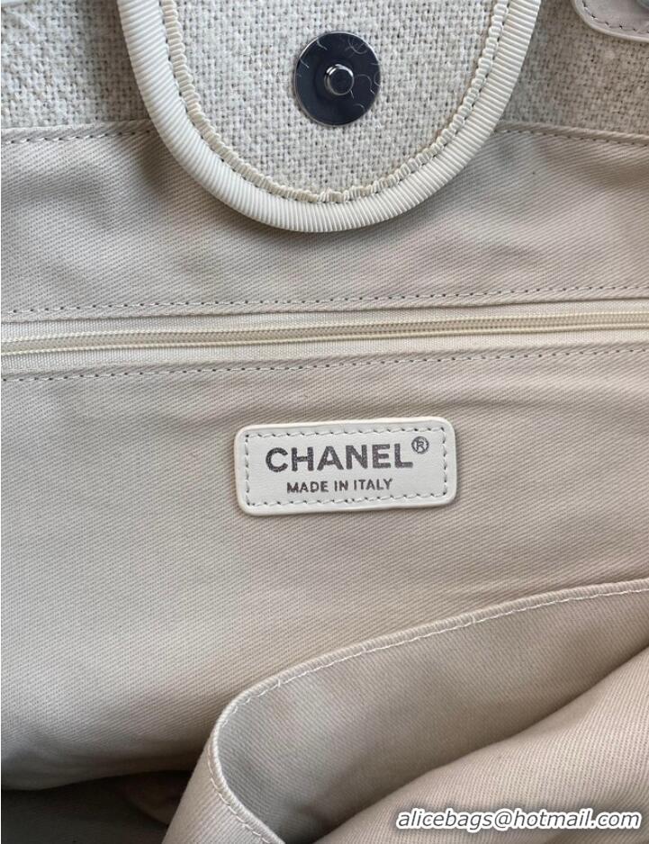 Famous Brand Chanel LARGE SHOPPING BAG A66941 Beige