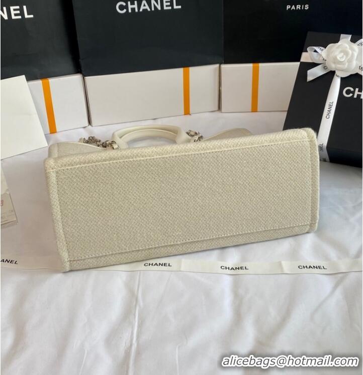 Famous Brand Chanel LARGE SHOPPING BAG A66941 Beige