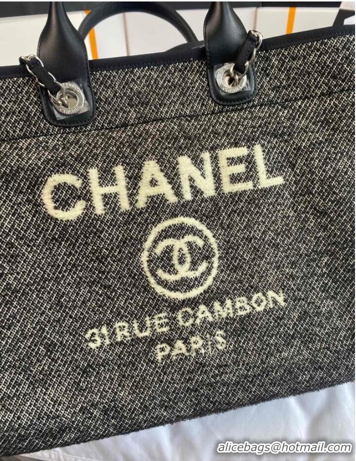 Particularly Recommended Chanel LARGE SHOPPING BAG A66941 Black