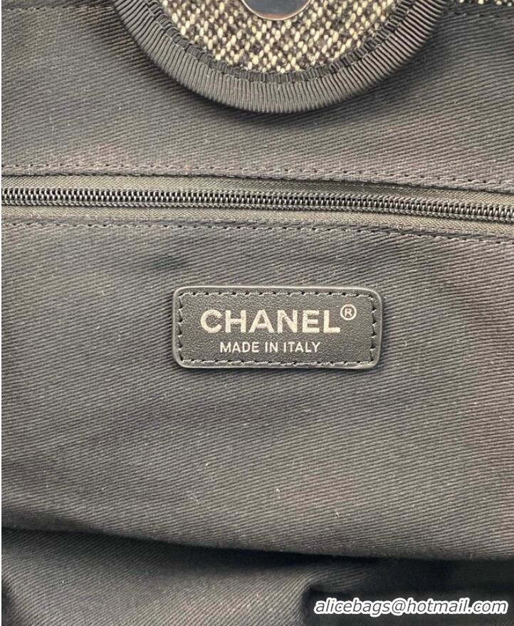 Particularly Recommended Chanel LARGE SHOPPING BAG A66941 Black