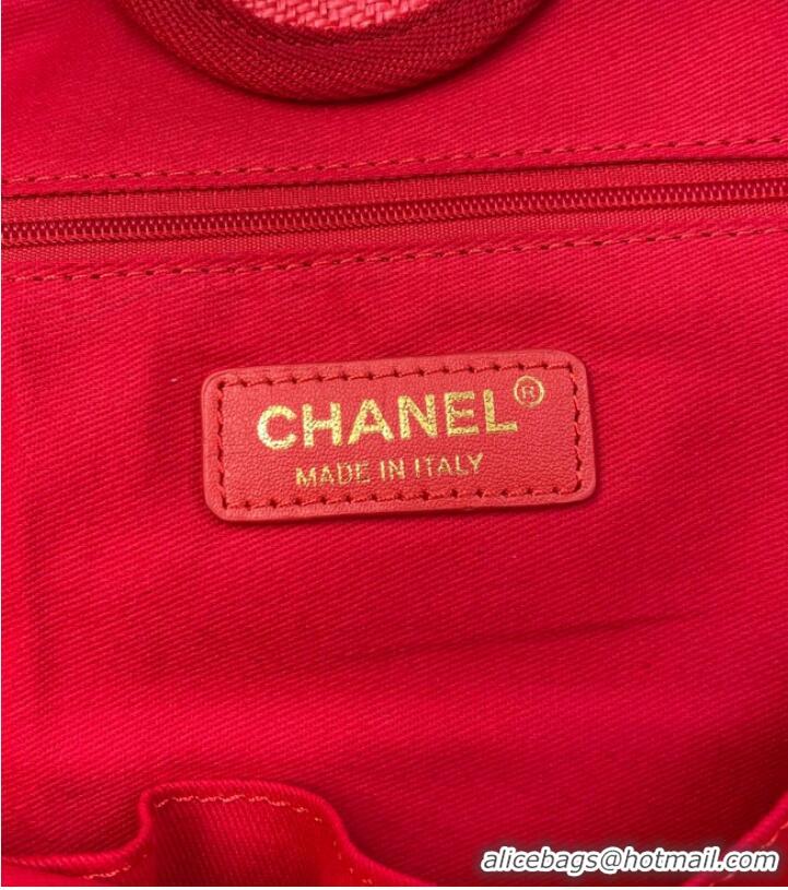 Super Quality Chanel LARGE SHOPPING BAG A66941 Red