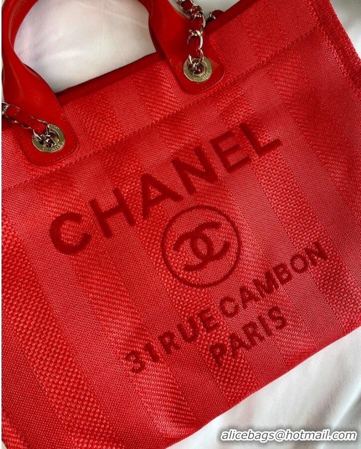 Super Quality Chanel LARGE SHOPPING BAG A66941 Red