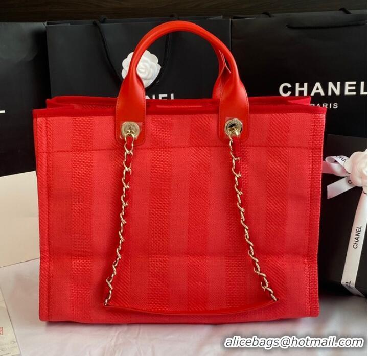 Super Quality Chanel LARGE SHOPPING BAG A66941 Red