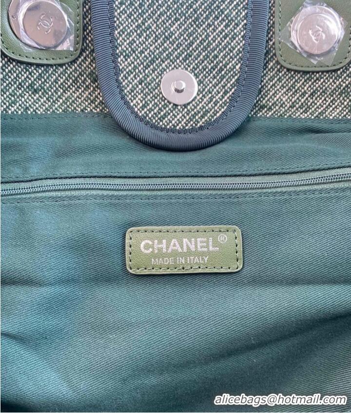 Buy Inexpensive Chanel LARGE SHOPPING BAG A66941 Green