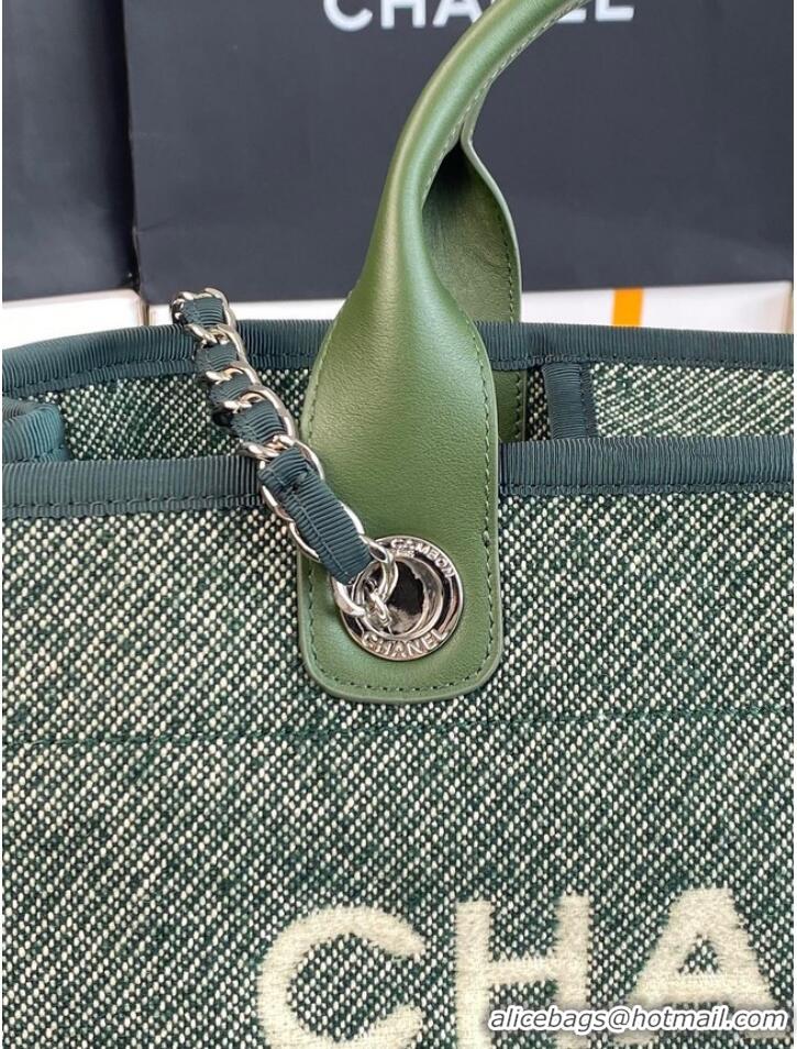 Buy Inexpensive Chanel LARGE SHOPPING BAG A66941 Green