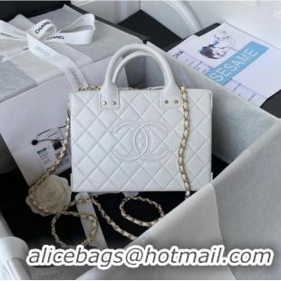 Super Quality Chanel VANITY CASE AS3345 WHITE