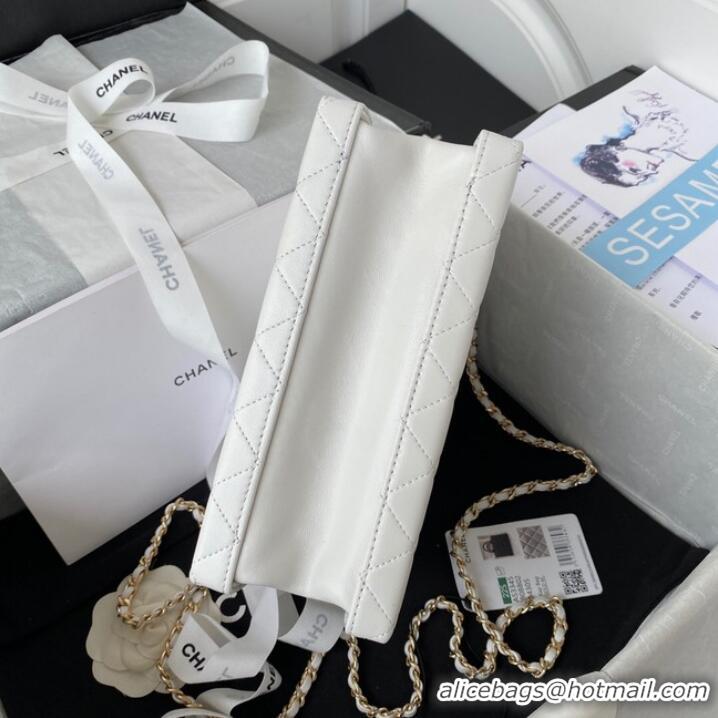 Super Quality Chanel VANITY CASE AS3345 WHITE