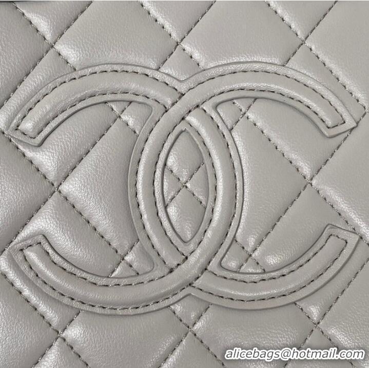 Affordable Price Chanel VANITY CASE AS3345 GRAY