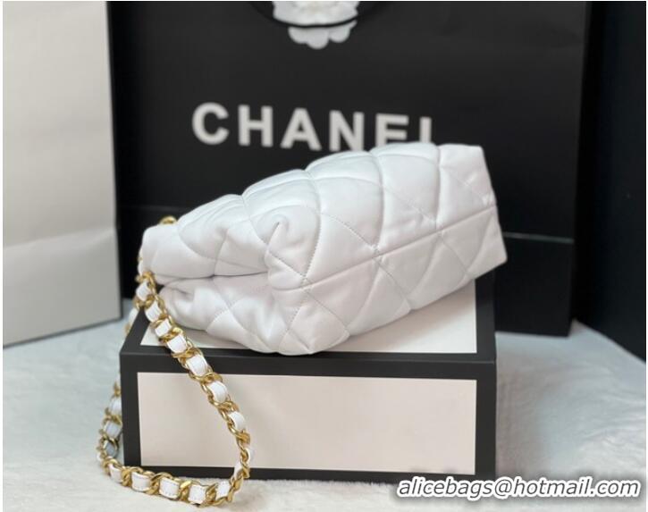 Good Product Chanel SMALL SHOPPING BAG AS3502 WHITE