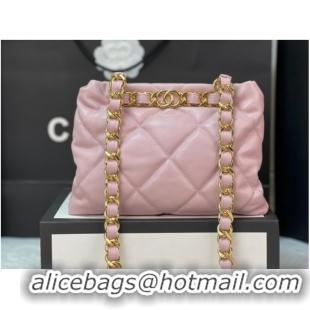 Original Cheap Chanel SMALL SHOPPING BAG AS3502 PINK