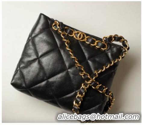 Good Product Chanel SMALL SHOPPING BAG AS3502 BLACK