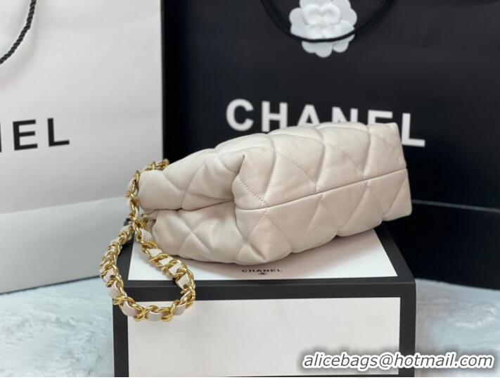 Top Grade Chanel SMALL SHOPPING BAG AS3502 Beige