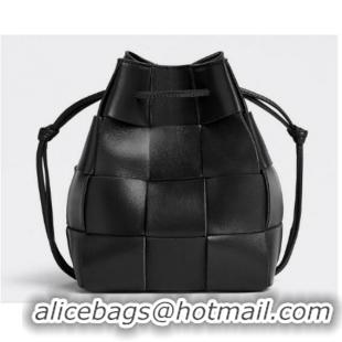 Shop Best Bottega Veneta Small Cassette Bucket Bag 680218 black