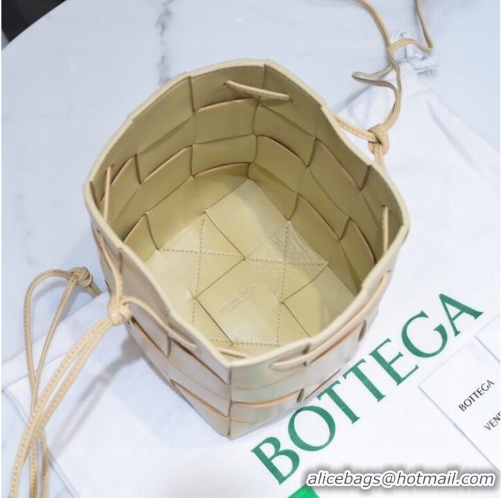 Cheapest Bottega Veneta Small Cassette Bucket Bag 680218 Porridge