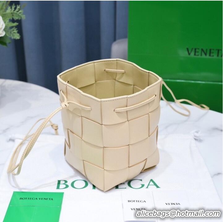 Cheapest Bottega Veneta Small Cassette Bucket Bag 680218 Porridge