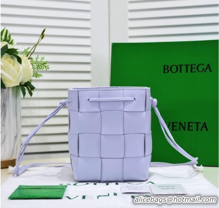 Promotional Bottega Veneta Small Cassette Bucket Bag 680218 Wisteria