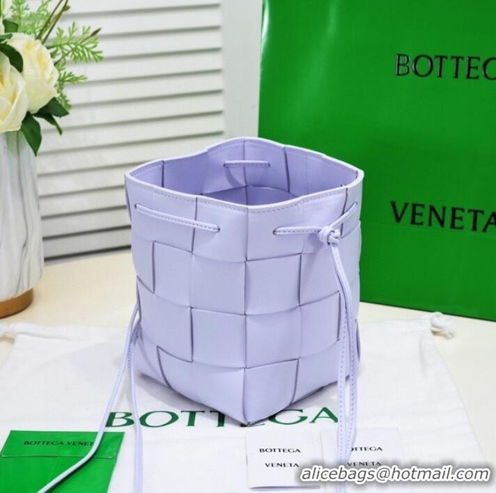 Promotional Bottega Veneta Small Cassette Bucket Bag 680218 Wisteria