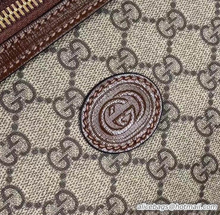 Buy Discount Gucci GG Supreme Messenger Bag 681021 Brown