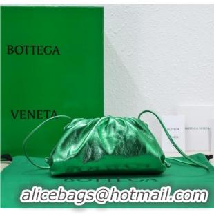 Promotional Bottega Veneta Mini intrecciato leather clutch with strap 585852 Parakeet